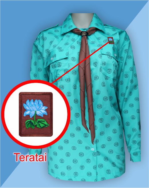 Baju Pandu Puteri Tunas Sekolah Rendah